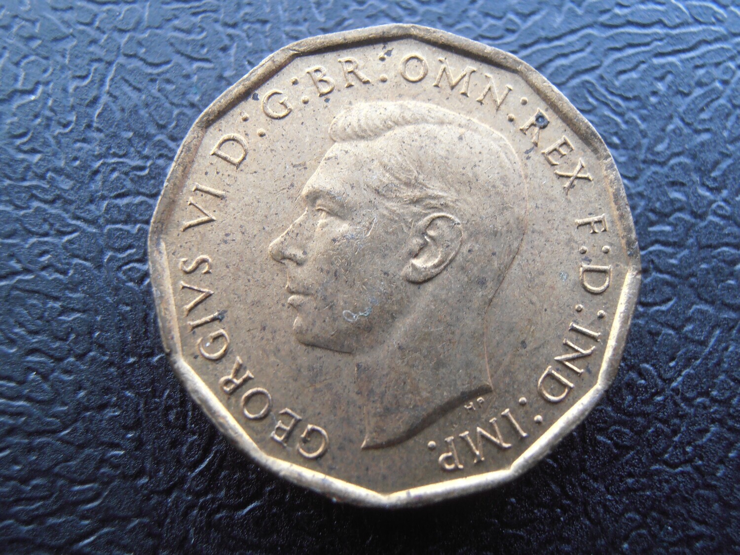 1945 - Brass Threepence