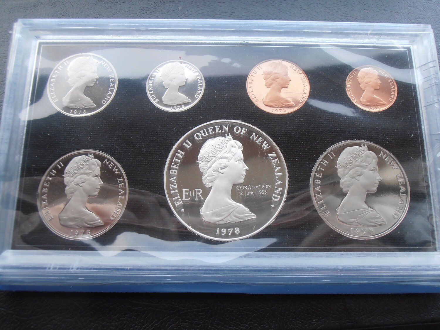 New Zealand Coin Set - 1978 (25th Anniversary of the Coronation)