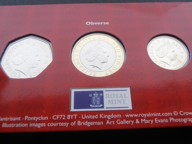 2005 -  Three Coin Set