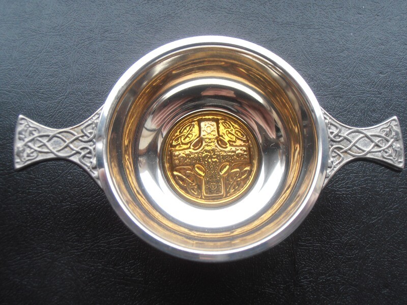 Edwin Blyde Pewter Quaich