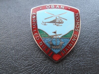Oban Enrolled Nurse Training School Badge
