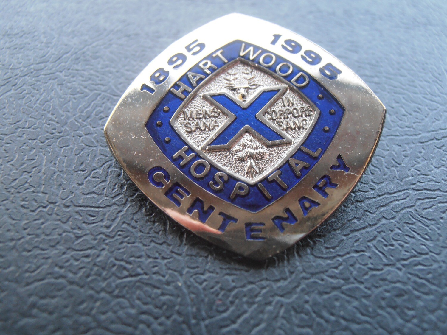 Hartwood Hospital Centenary 1895-1995 Badge