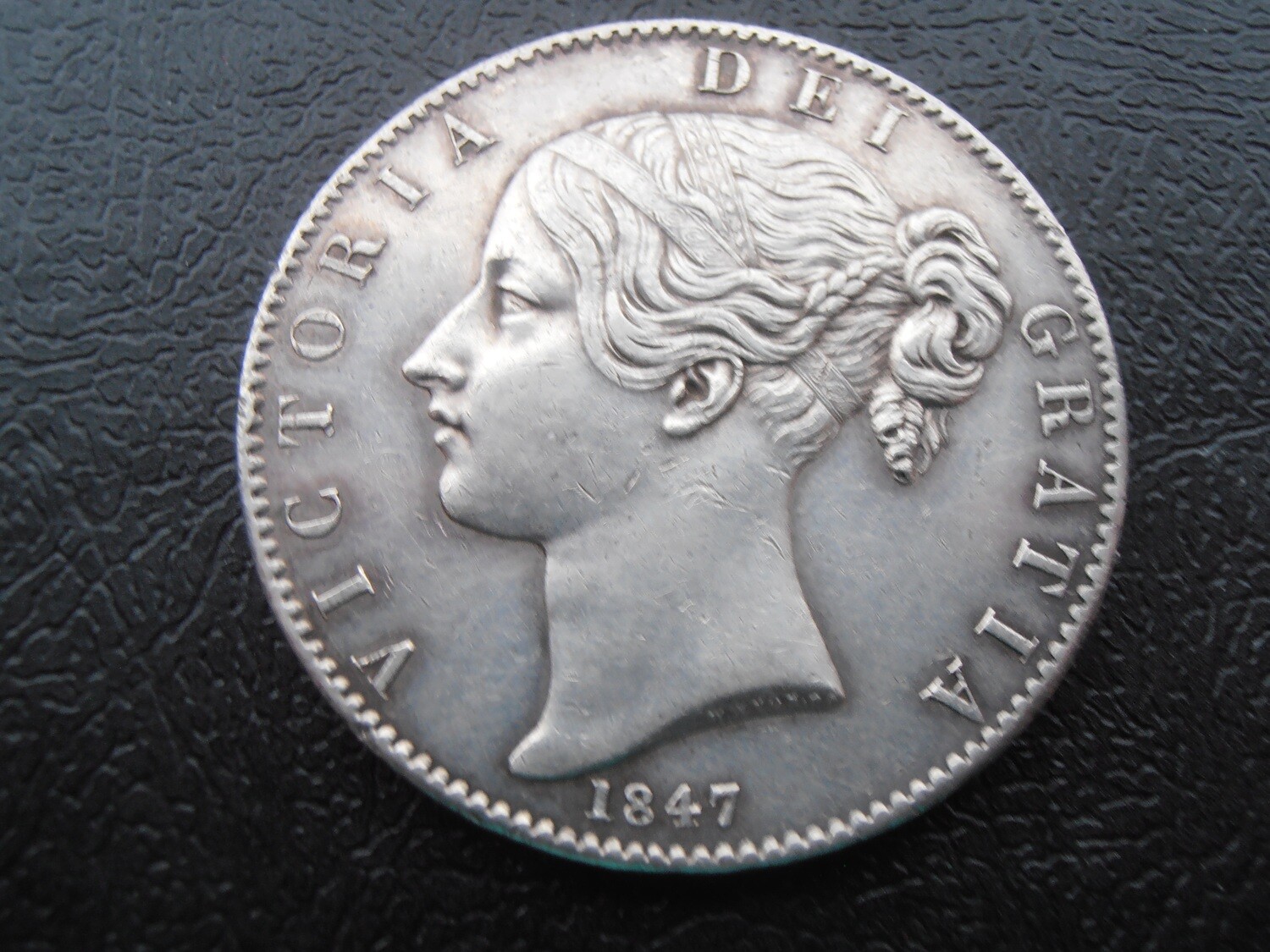 1847  -  Crown  Scarce