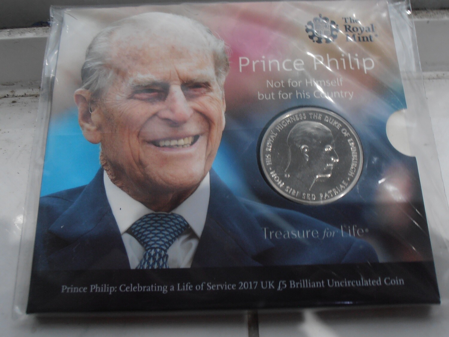 2017 - Five Pounds (Prince Philip)