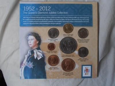 1952 - 2012 Coin Set (Queens Diamond Jubilee Collection)