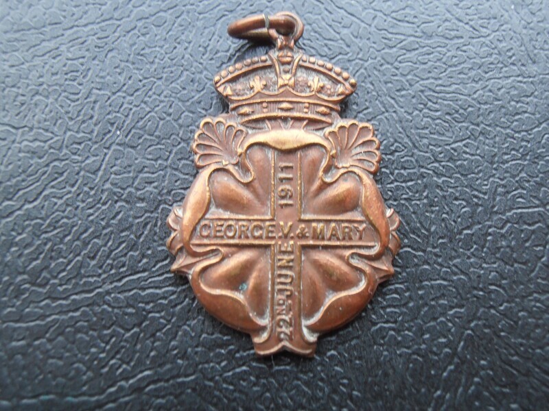 Coronation Medal Milngavie  -  1911