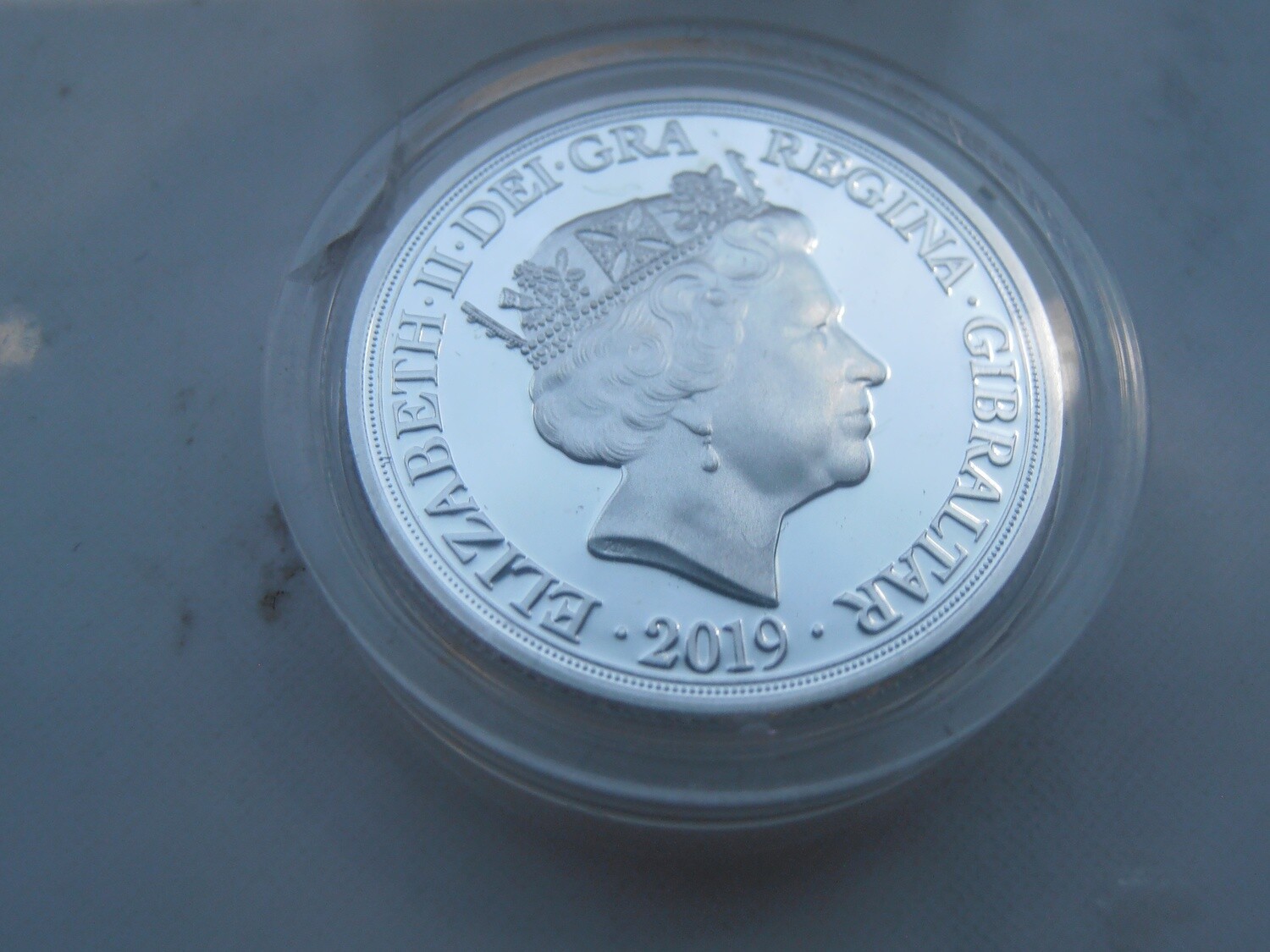 Gibraltar Silver Sovereign  -  2019