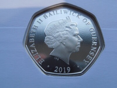 Guernsey 50p Silver Proof First Day Cover - 2019 (Concorde)