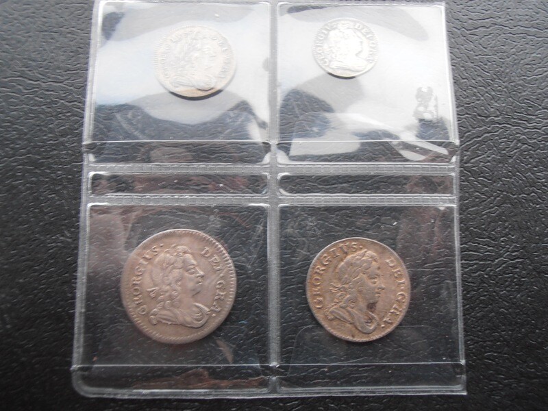 1723 - George I Maundy Set (Very Scarce)