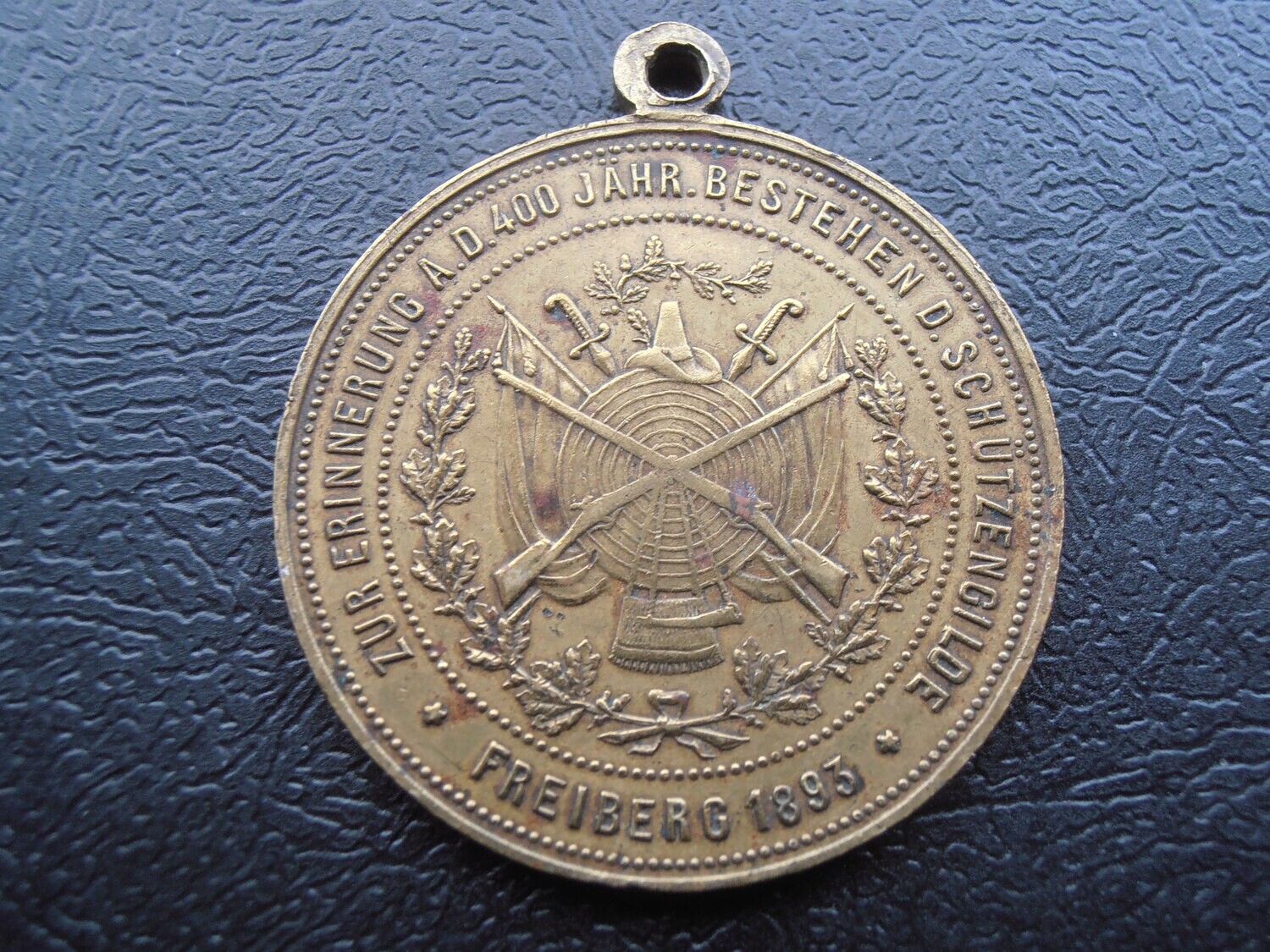 Germany Freiberg Shooting Medal - 1893