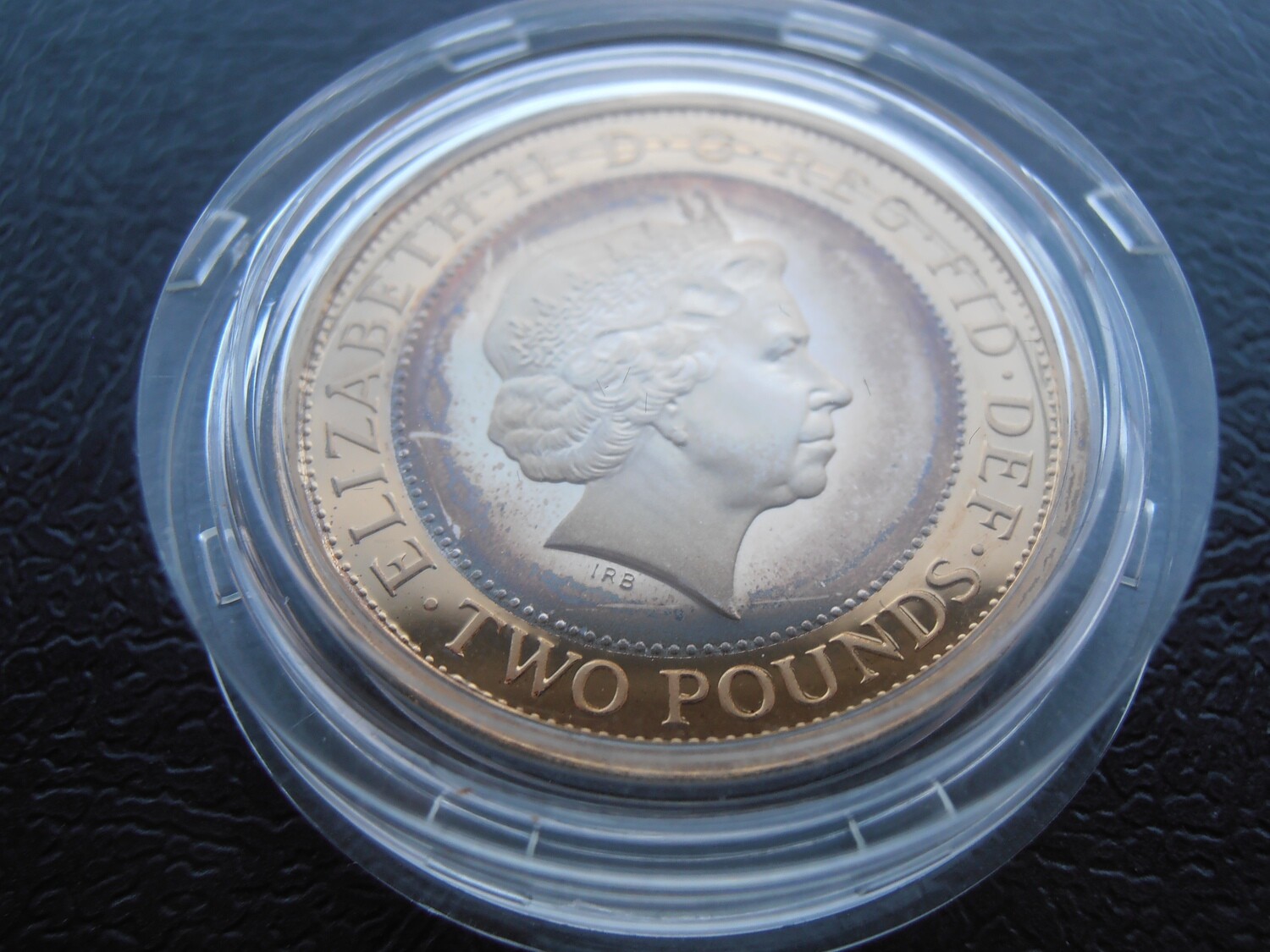 2011 -  Silver Proof Two Pounds (King James Bible) MRPD