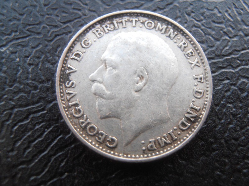 1925 - Silver Threepence