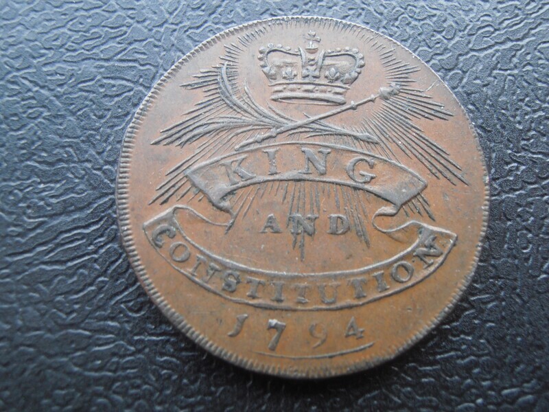CHelmsford Halfpenny - 1794