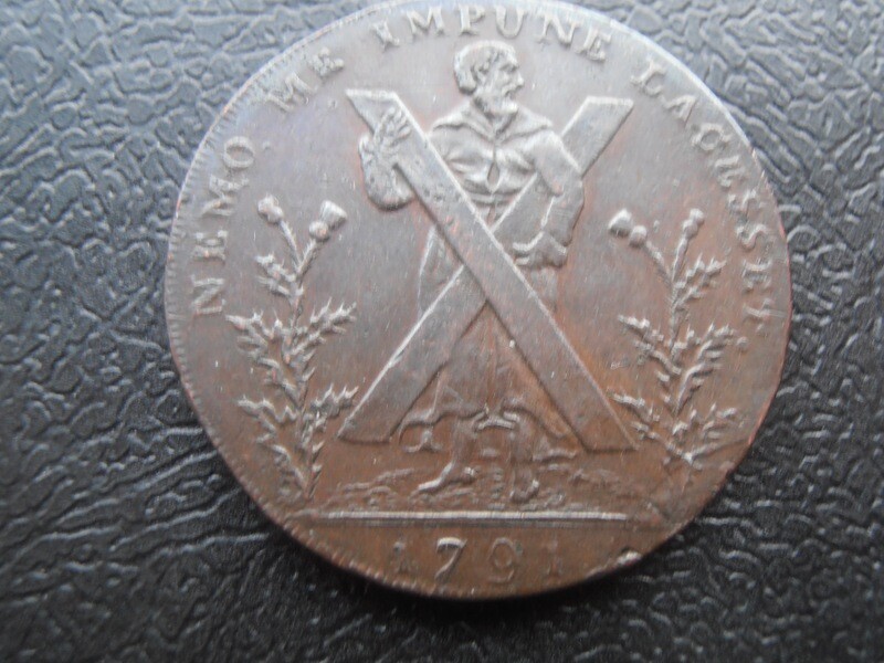 Edinburgh Halfpenny - 1791