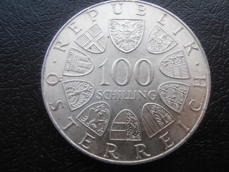 Austria 100 Schilling - 1976 (Winter Olympics) 1
