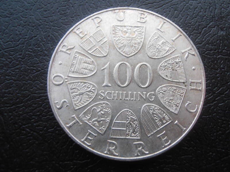 Austria 100 Schilling - 1976 (Burgtheater)