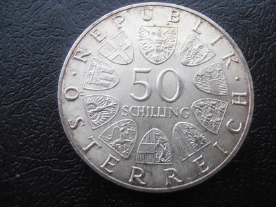 Austria 50 Schilling - 1967 (Danube Waltz)