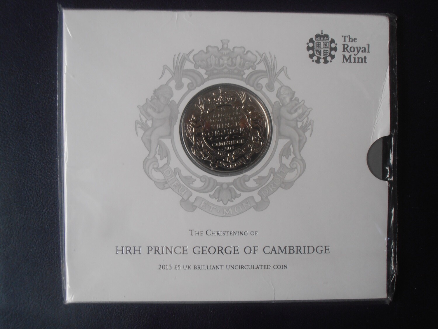 2013 - Five Pounds (Prince George Christening)