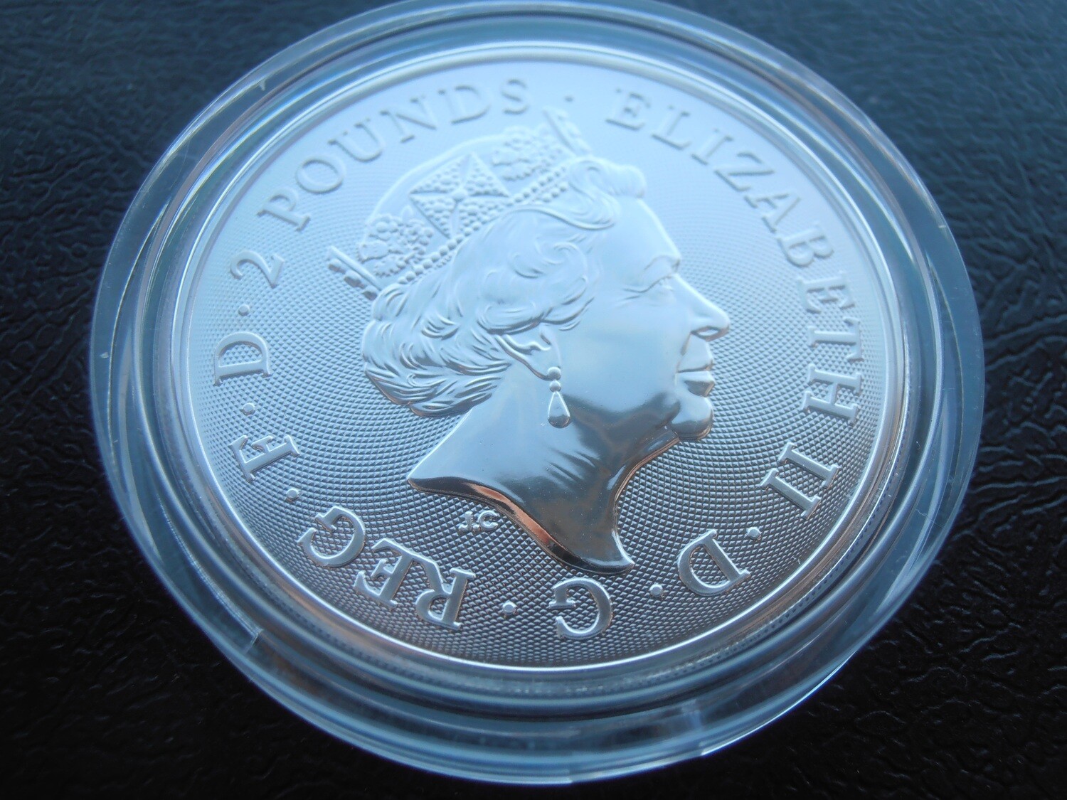 2018 - Two Pounds Fine Silver  (Year of the Dog)