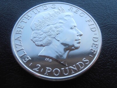 2014 - Two Pound Fine Silver (Year of the Horse)