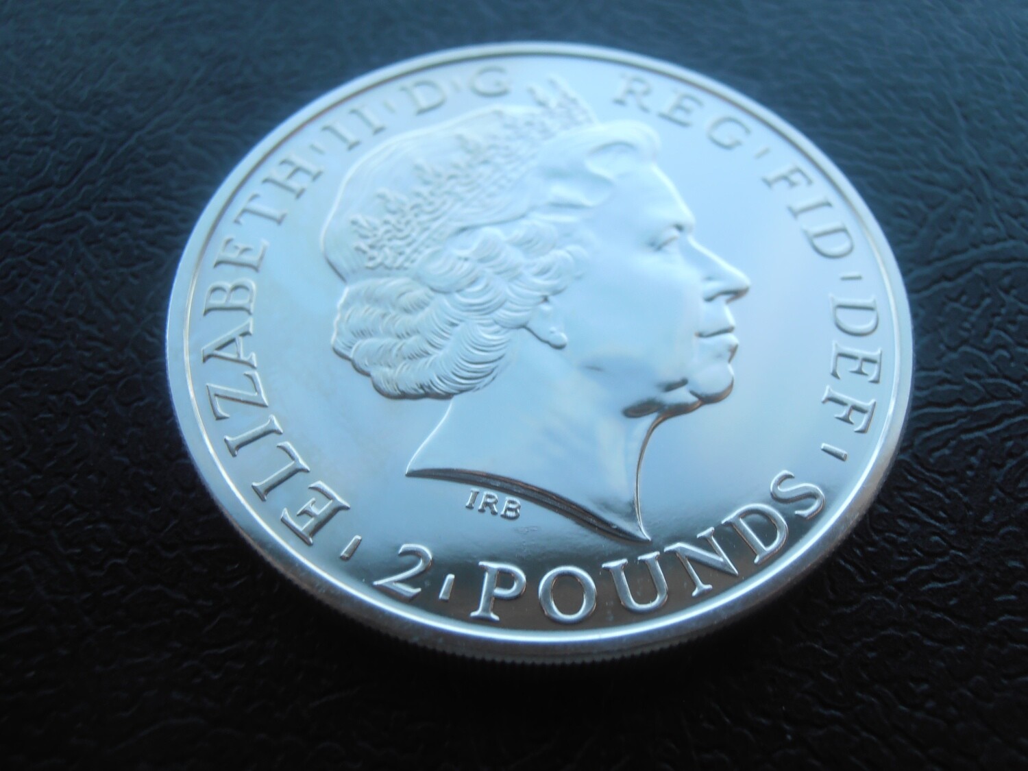 2015 - Two Pounds Fine Silver (Year of the Sheep)