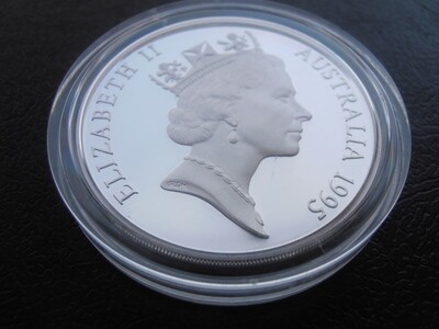 Australia $5 Silver Proof - 1995 (Col William Light)