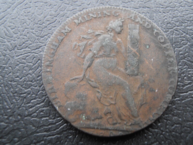 Birmingham Halfpenny  -  1792