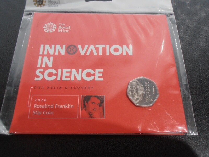 2020 - Fifty Pence  (Innovation in Science)