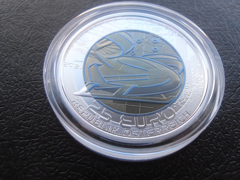 Austria - 25 Euros 2021  (Smart Mobility)