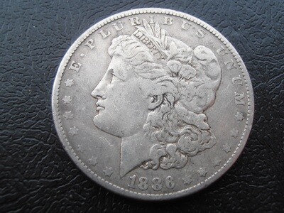 United States Dollar - 1886