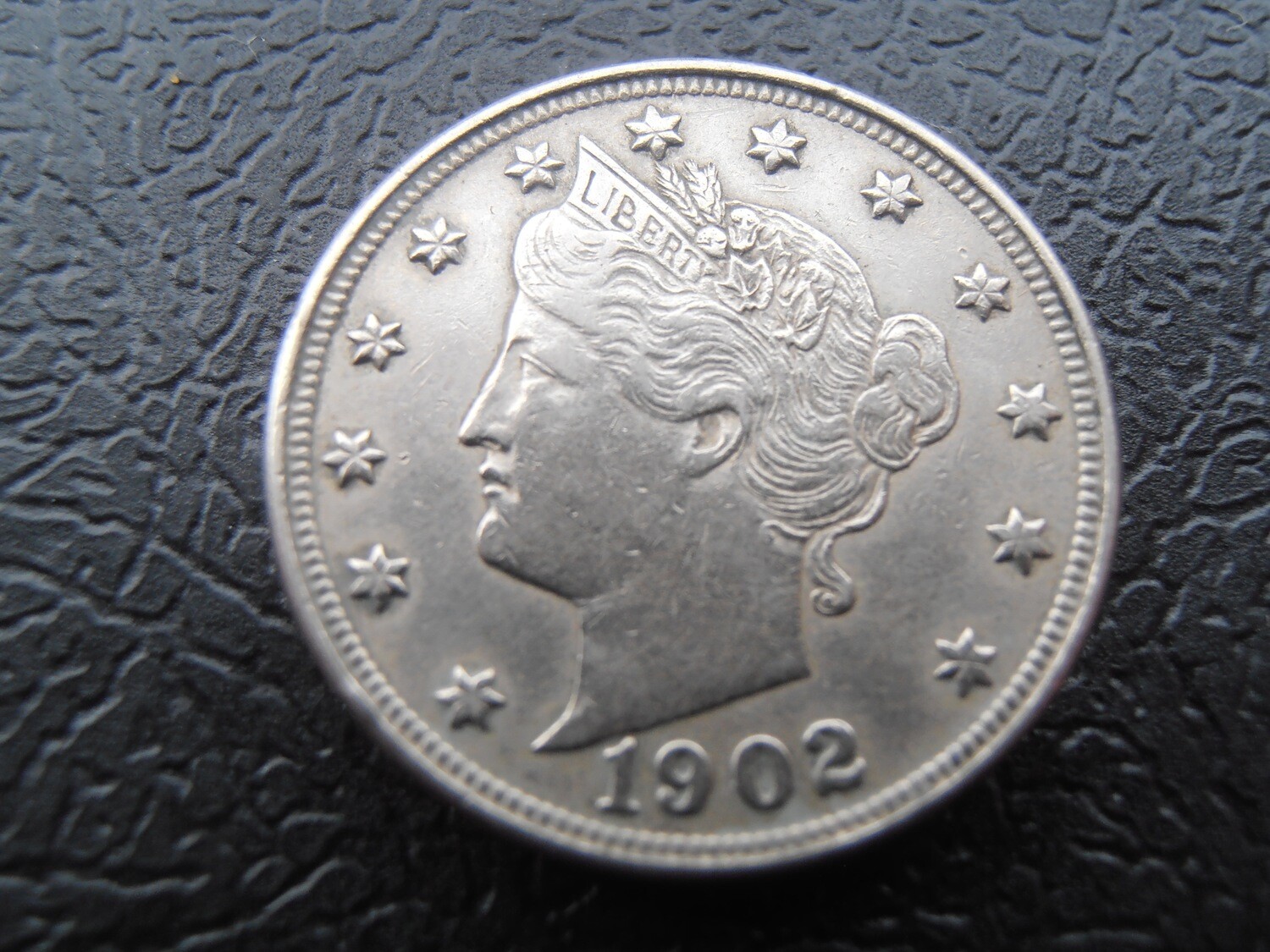 United States 5 Cents  -  1902