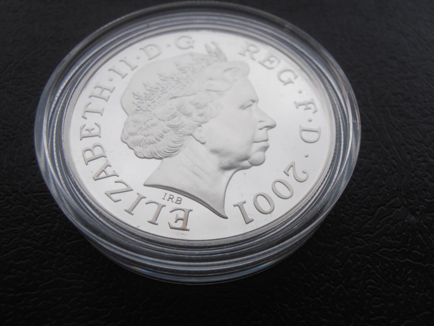 2001 - Silver Proof Five Pounds (Centenary of Victoria's Death)