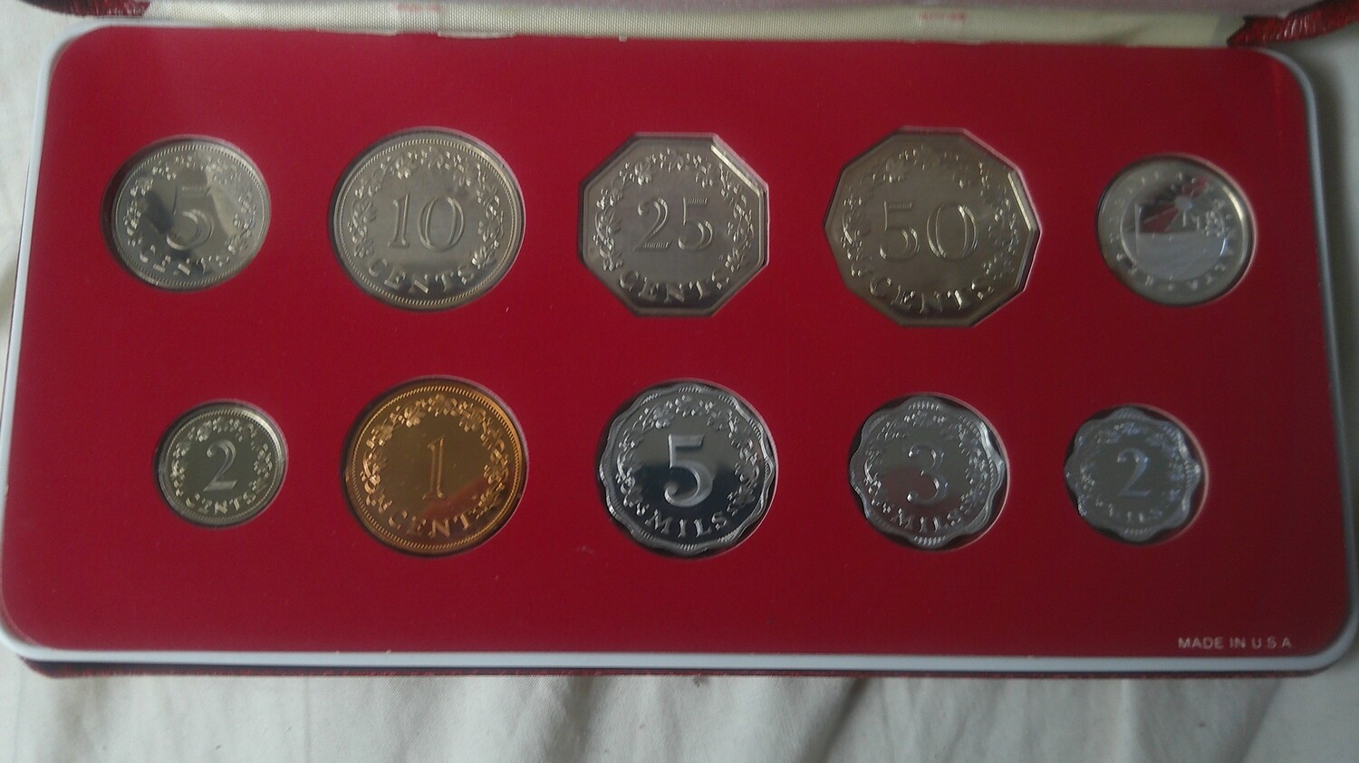 Malta Proof Set  - 1979