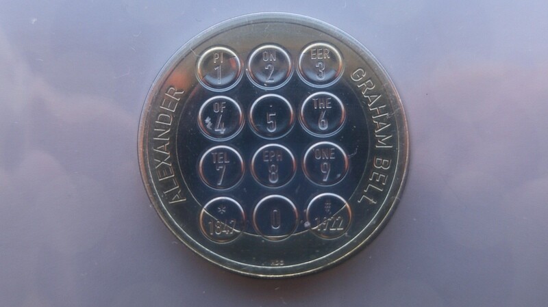 2022 - Two Pounds (Alexander Graham Bell)