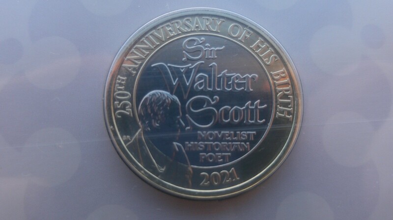 2021 - Two Pounds (Sir Walter Scott)