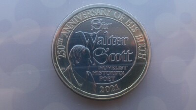 2021 - Two Pounds (Sir Walter Scott)