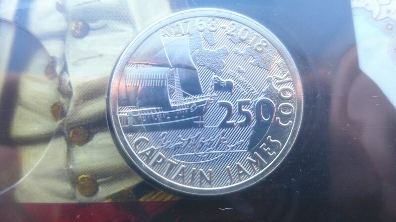 2018 - Two Pound (Captain James Cook)