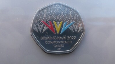 2022 - Fifty Pence (Commonwealth Games Wales)