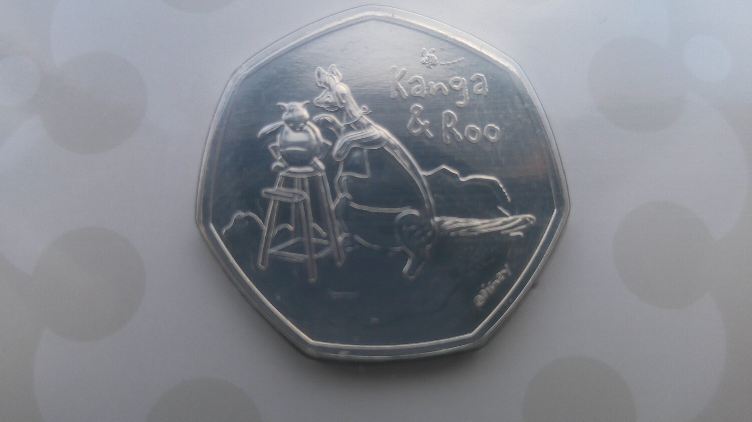 2022 - Fifty Pence (Winnie the Pooh Kanga & Roo)