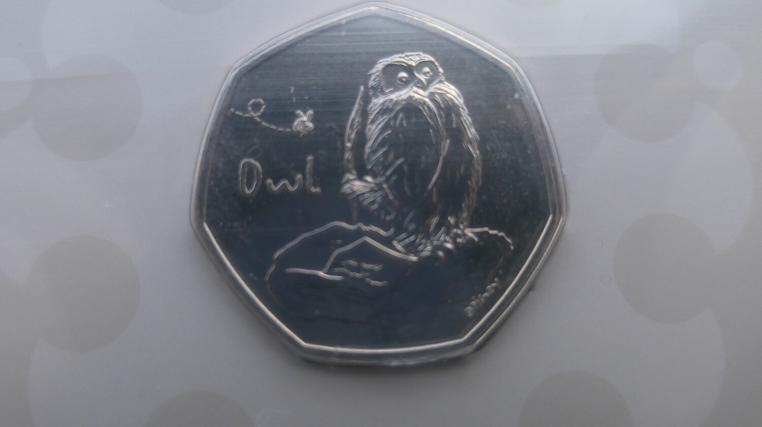 2021 - Fifty Pence (Winnie the Pooh Owl)