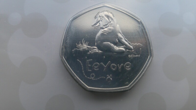 2022 - Fifty Pence (Winnie the Pooh Eeyore)