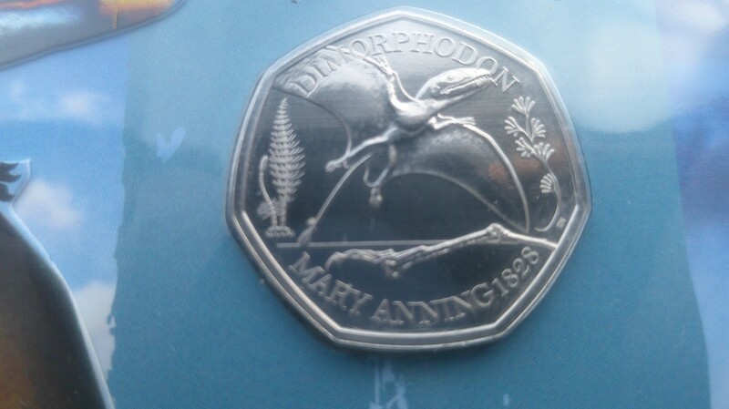 2020 - Fifty Pence  (Dimorphodon)