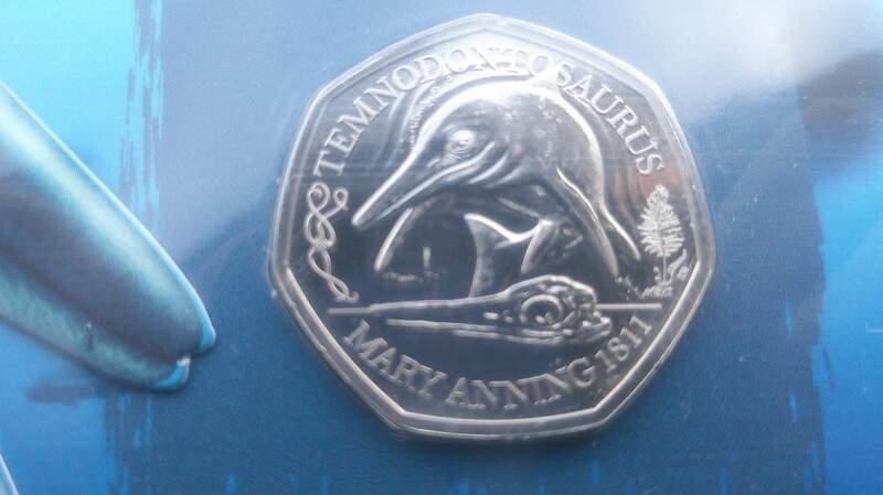 2020 - Fifty Pence  (Temnodontosaurus)