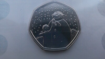 2021 - Fifty Pence (The Snowman)