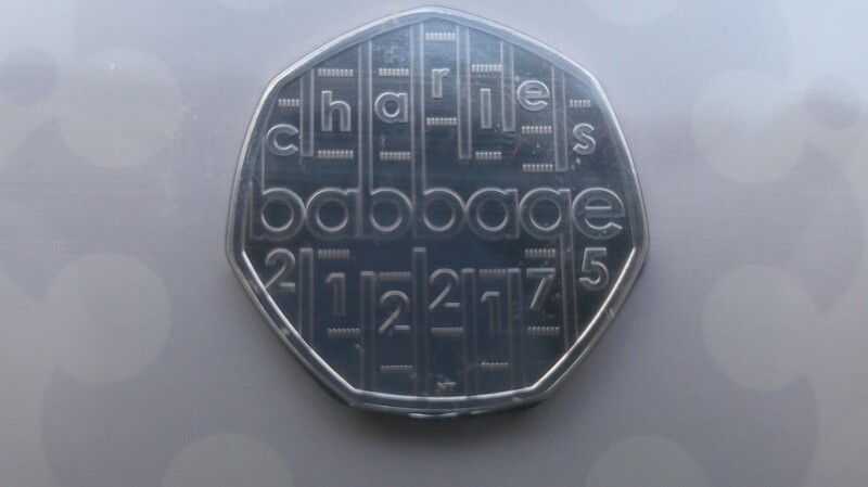 2021 - Fifty Pence  (Charles Babbage)