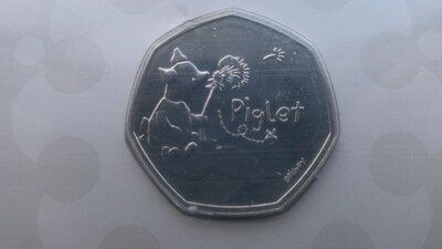 2020 - Fifty Pence (Winnie the Pooh Piglet)