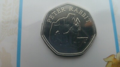 2020 - Fifty Pence (Peter Rabbit)