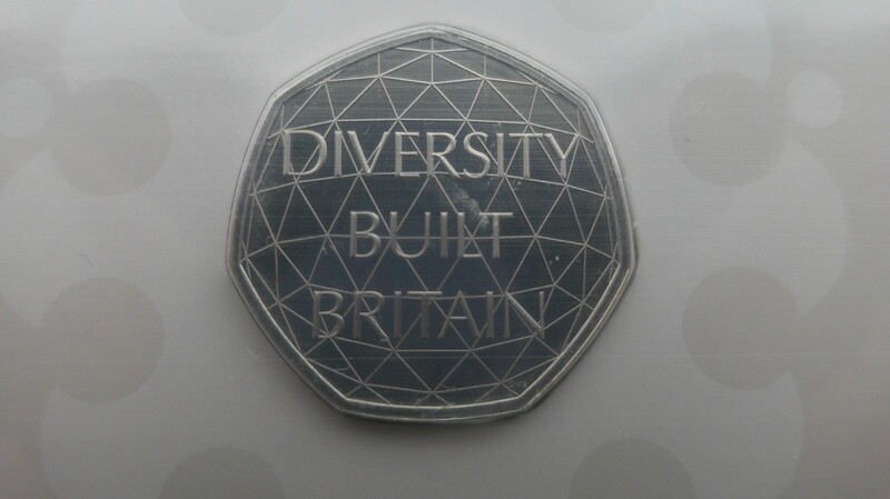 2020 - Fifty Pence (Diversity Built Britain)