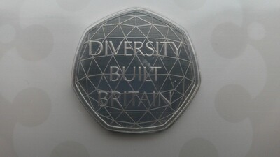 2020 - Fifty Pence (Diversity Built Britain)