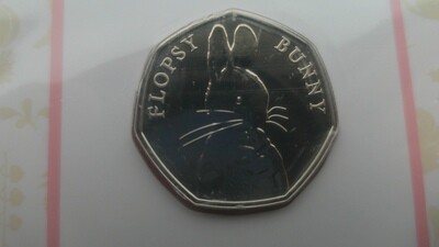 2017 - Fifty Pence (Flopsy Bunny)